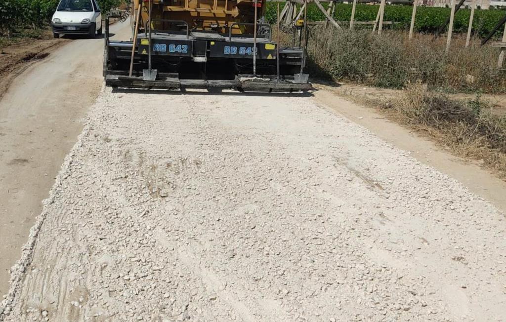 Marsala: al via i lavori di rifacimento della strada che da Birgi porta all'Incanto