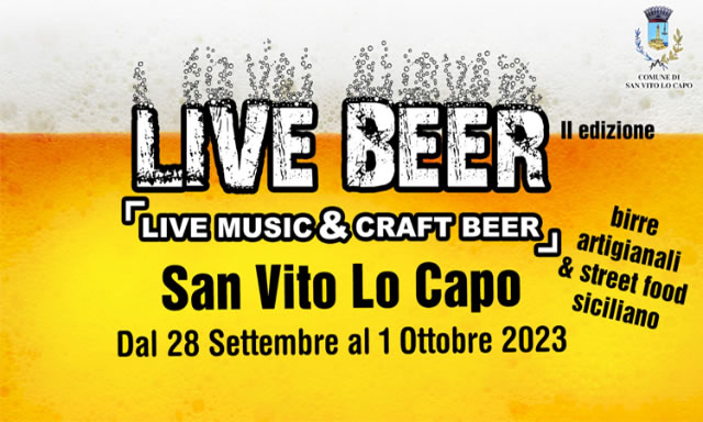 Live beer a San Vito Lo Capo