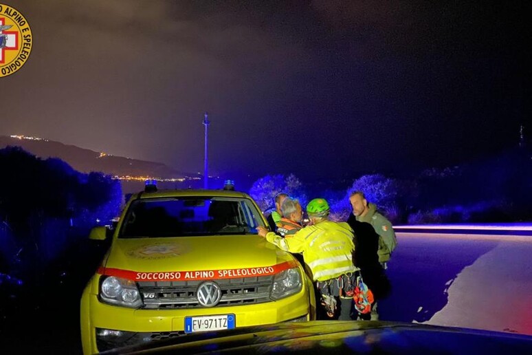 In salvo escursionista tedesca bloccata su monte Cofano