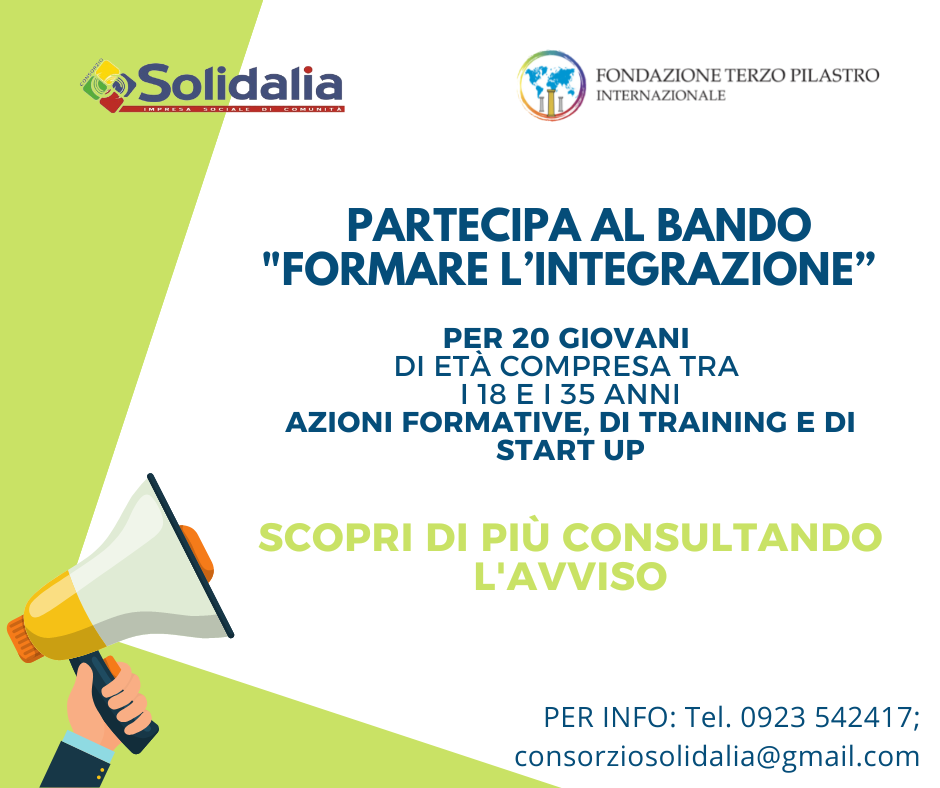 Corso di formazione: al via la selezione per 20 giovani