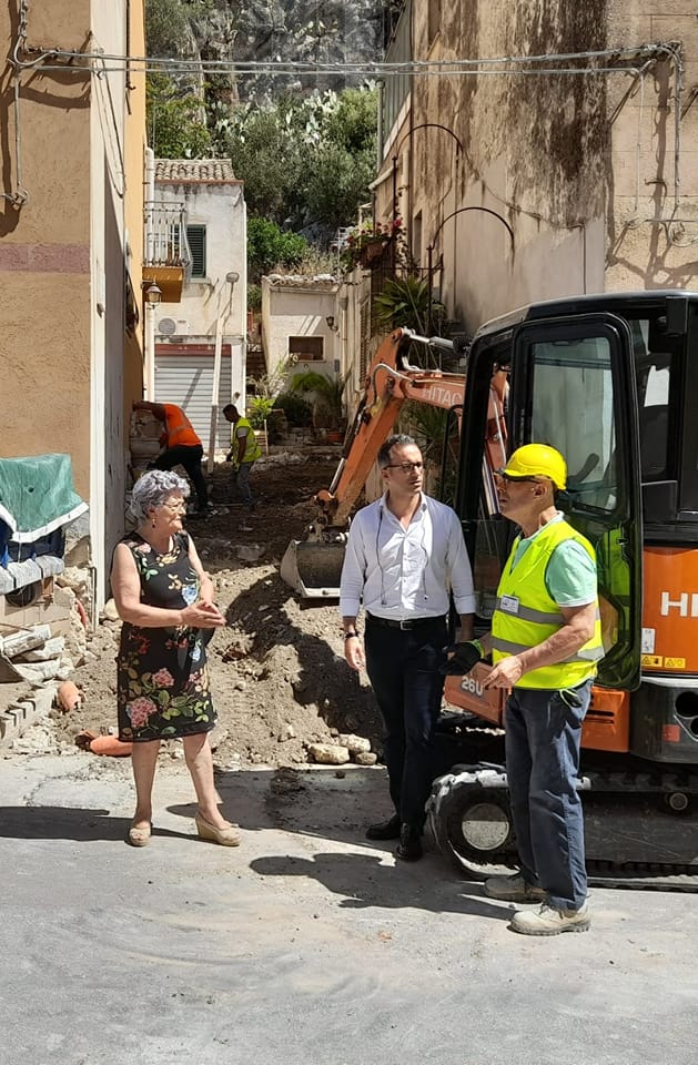 Valderice, iniziati i lavori di restyling a San Marco