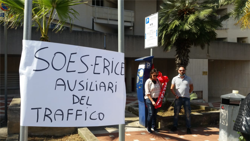 Da oggi in servizio tutti i lavoratori della strisce blu a Casa Santa ed Erice Vetta