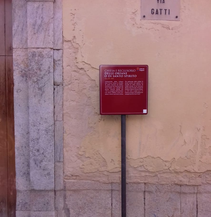 Nuove targhe informative per i monumenti trapanesi con QR Code multilingue