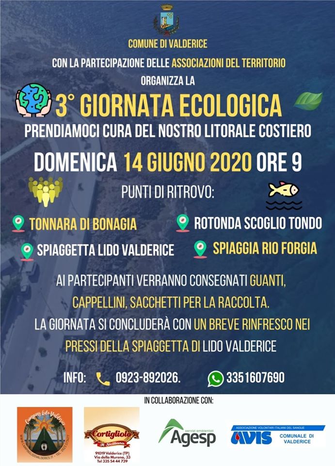 In programma domani la terza giornata ecologica a Valderice