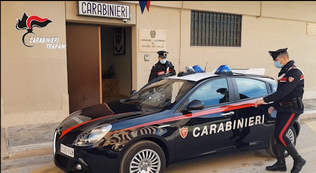 Mazara del Vallo: controlli dei carabinieri, dieci denunce