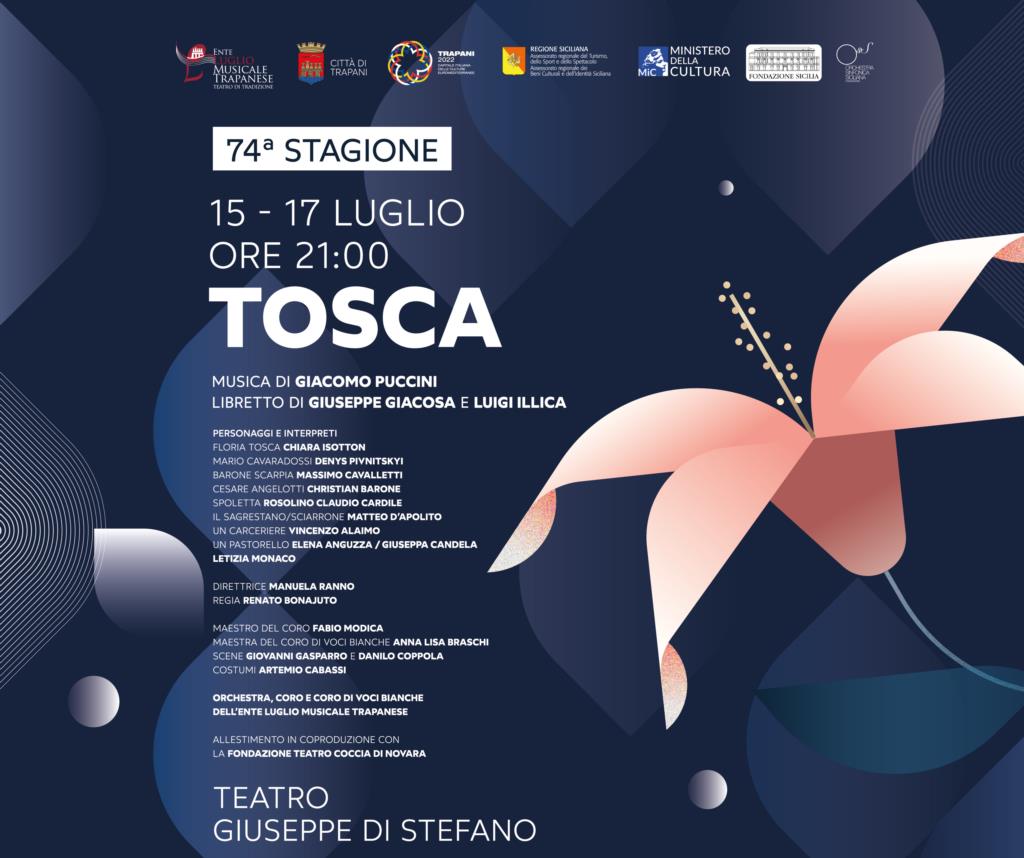 Il Luglio musicale trapanese mette in scena 'Tosca'