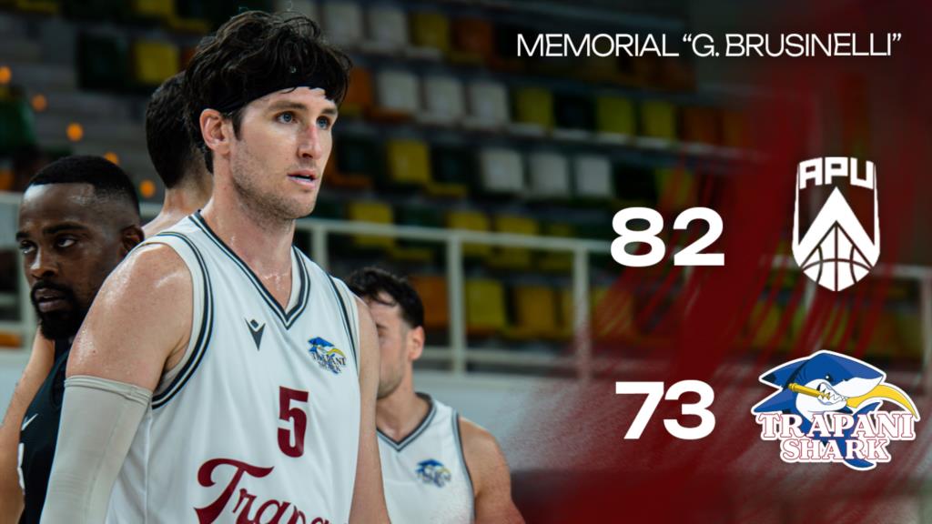APU Udine-Trapani Shark 82-73, granata battuti in semifinale