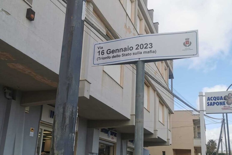 Campobello, la via dove abitò Messina Denaro si chiamerà '16 gennaio 2023'