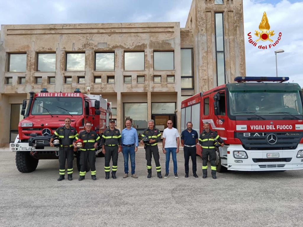 Custonaci, attivato un distaccamento dei Vigili del Fuoco