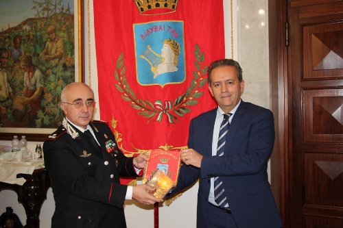 Marsala: il comandante della Legione Carabinieri Sicilia incontra il sindaco Grillo