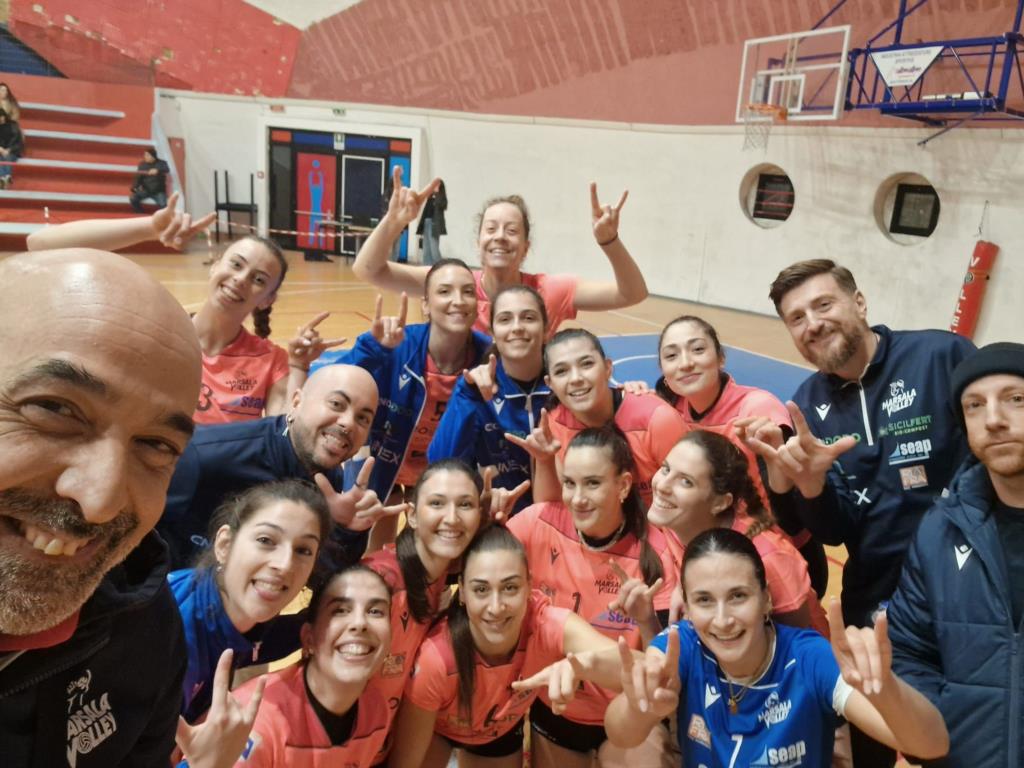 Serie B1 femminile: vittoria esterna per la Enodoro Marsala Volley