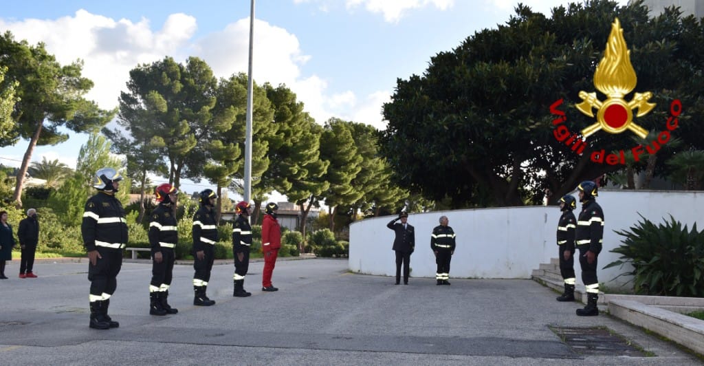 Trapani, i vigili del fuoco celebrano la patrona Santa Barbara