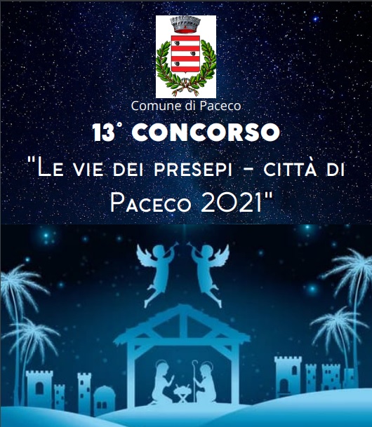 Al via il 13° “Concorso Presepi Città di Paceco Natale 2021”