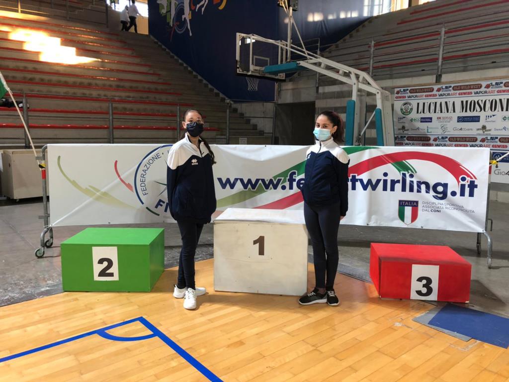 Un oro e un argento ai campionati nazionali di Ancona per la Twirling Star Trapani