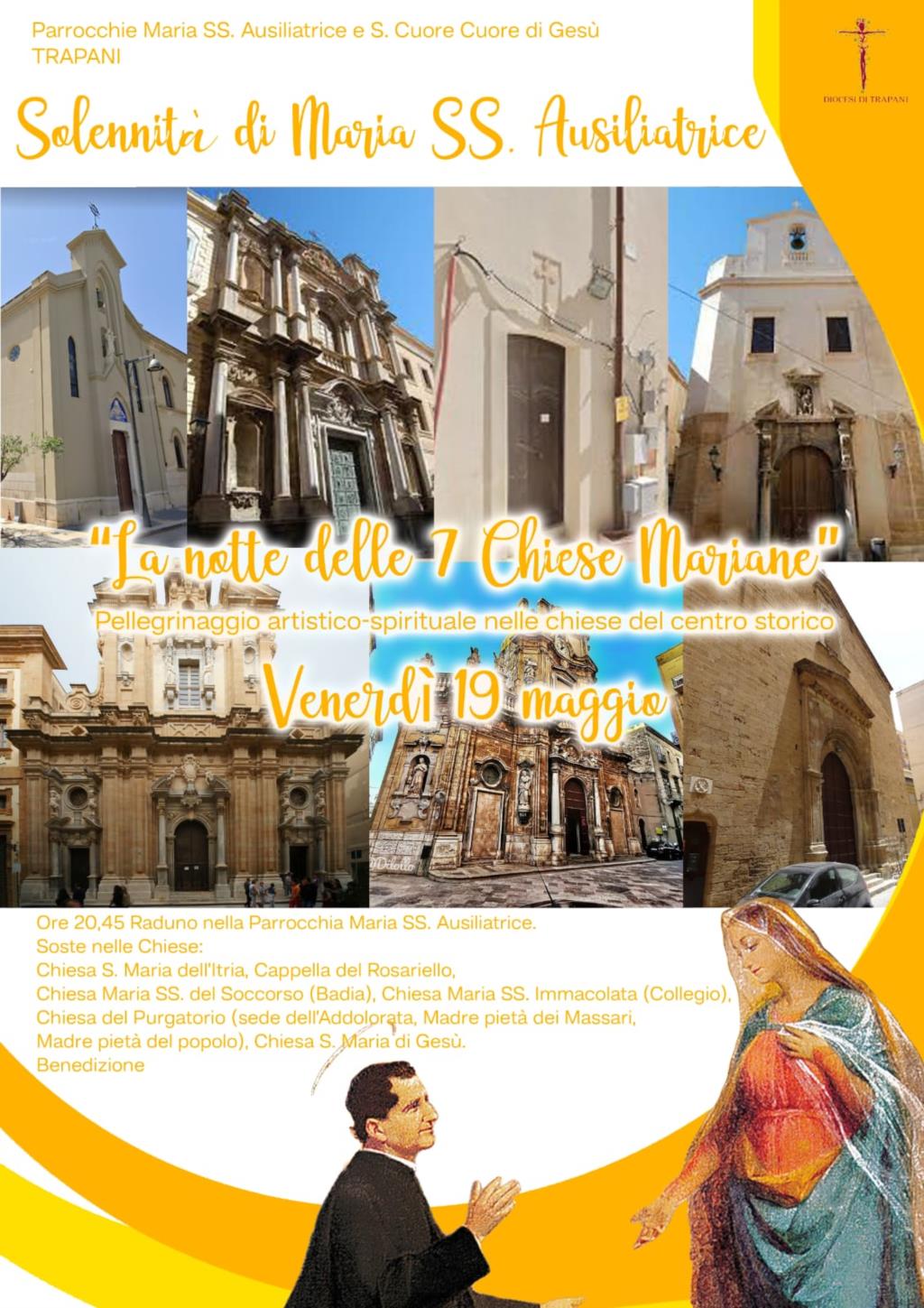 A Trapani pellegrinaggio mariano 'delle sette chiese'