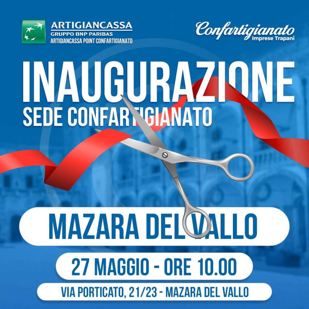 Mazara del Vallo, Confartigianato Trapani inaugura nuova sede