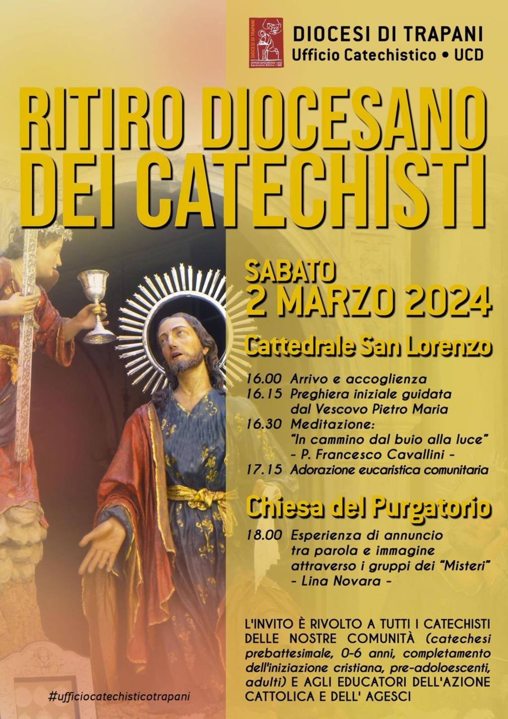 Tra Immagine e Parola: sabato a Trapani il ritiro dei catechisti