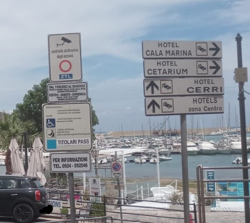 Castellammare del Golfo:  al via la zona a traffico limitato alla Cala Marina